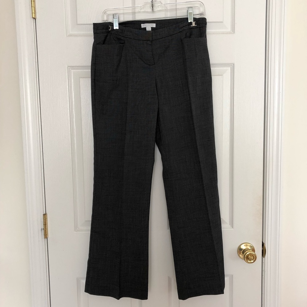 New York & Company Black w/ White Fleck Pants - 6P